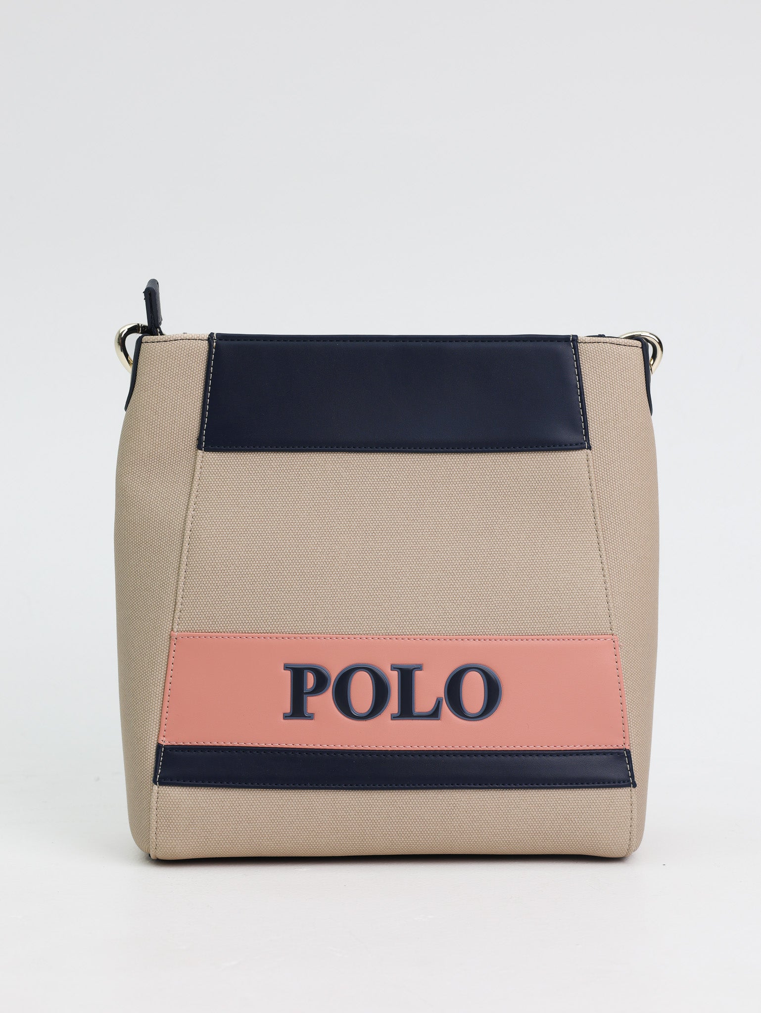 Polo Crossbody Bag Beige